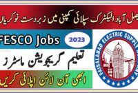 FESCO Jobs 2023 - Faisalabad Electric Supply Company Vacancies