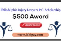 Philadelphia Injury Lawyer Scholarship 2023